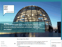 Tablet Screenshot of digital-public-affairs.de